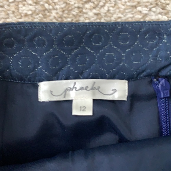 Phoebe A-Line hi-low skirt - Picture 7 of 7